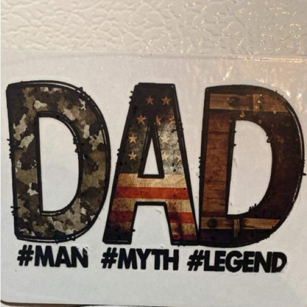 Dad magnet for 3$ good for birthdays for Father’s Day or just because